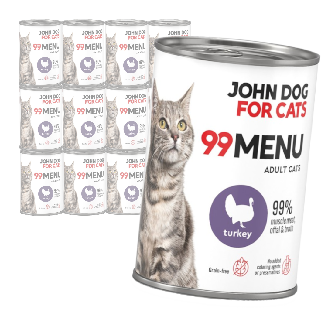 John Dog for Cats 99 Menu Mokra Karma Dla Kota