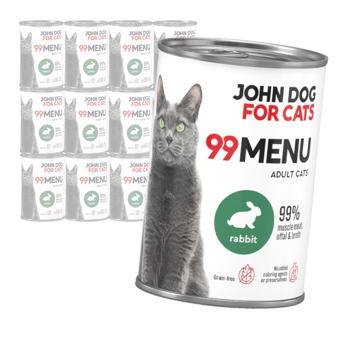 John Dog for Cats 99 Menu Mokra Karma Dla Kota