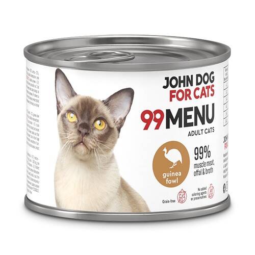 John Dog for Cats 99 Menu Mokra Karma Dla Kota