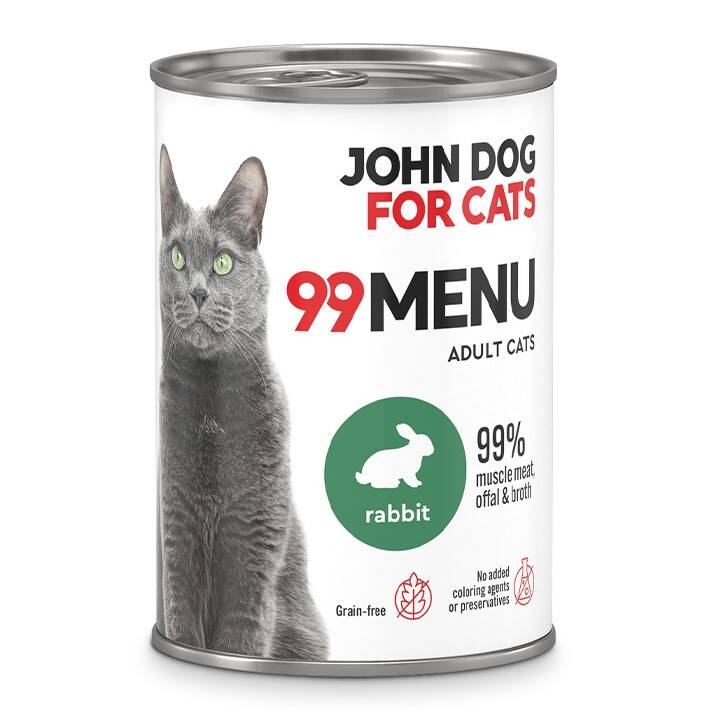 John Dog for Cats 99 Menu Mokra Karma Dla Kota