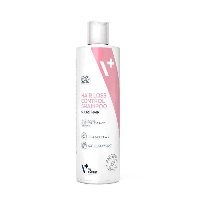 Vet Expert Hair Loss Control Shampoo Short Hair 250ml Szampon Dla Psa Ograniczający Linienie Dla Ras Krótkowłosych