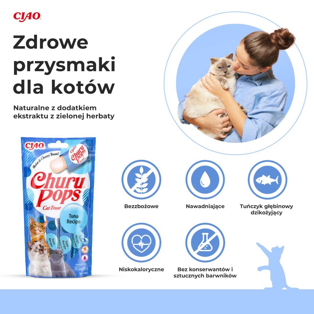 Inaba Cat Churu Pops Kremowy Przysmak Dla Kota