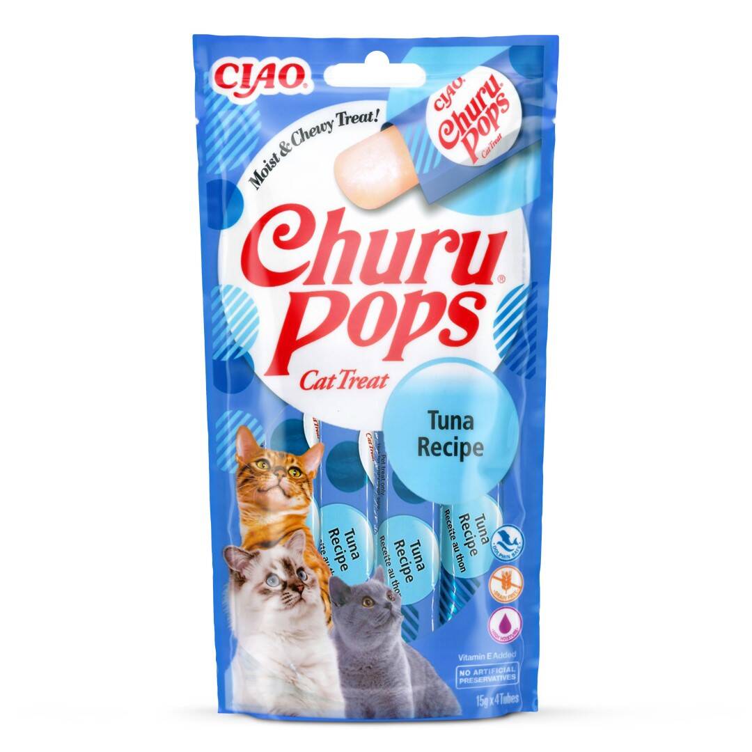 Inaba Cat Churu Pops Kremowy Przysmak Dla Kota Galaretka Z Tuńczykiem