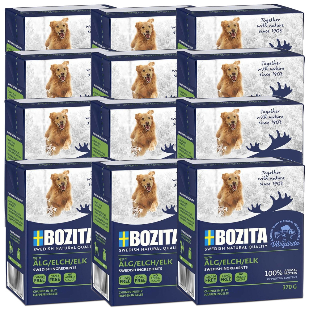 Bozita Mokra Karma Dla Psa Kawałki W Galaretce Z Łosiem