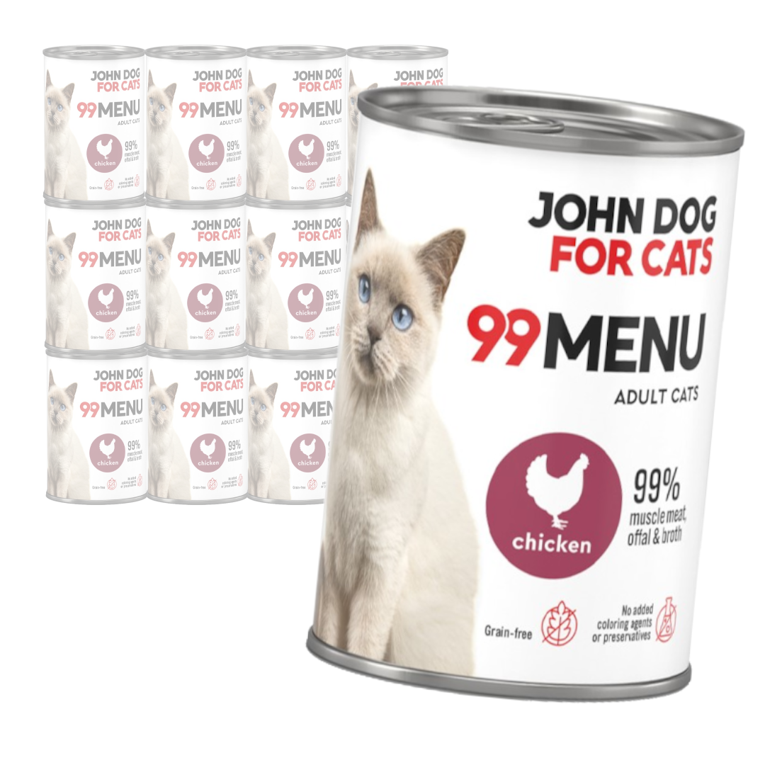 John Dog for Cats 99 Menu Mokra Karma Dla Kota