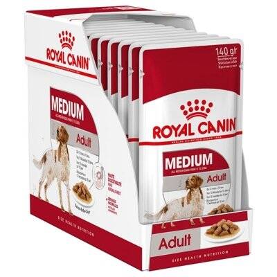 Royal Canin mokra karma dla psa rasy średniej w sosie saszetka 140g