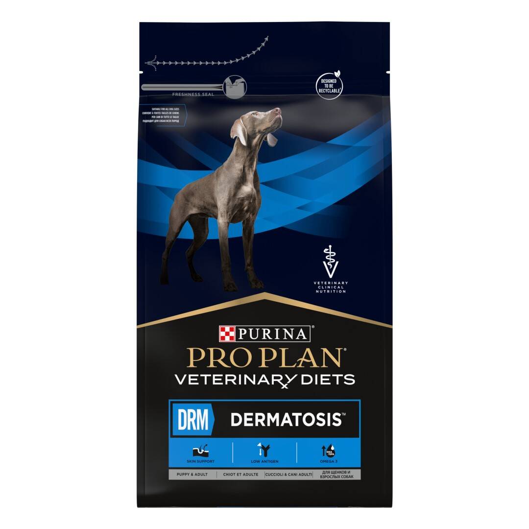 Purina Pro Plan Veterinary Diets Dermatosis Sucha Karma Dla Psa Zdrowa Skóra I Sierść