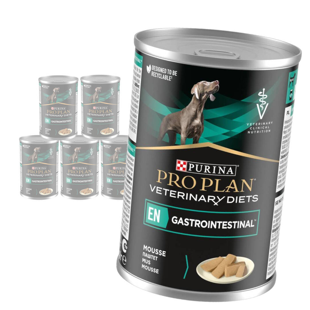 Purina Pro Plan Veterinary Diets Canine en Gastrointestinal Mokra Karma Dla Psa Mus