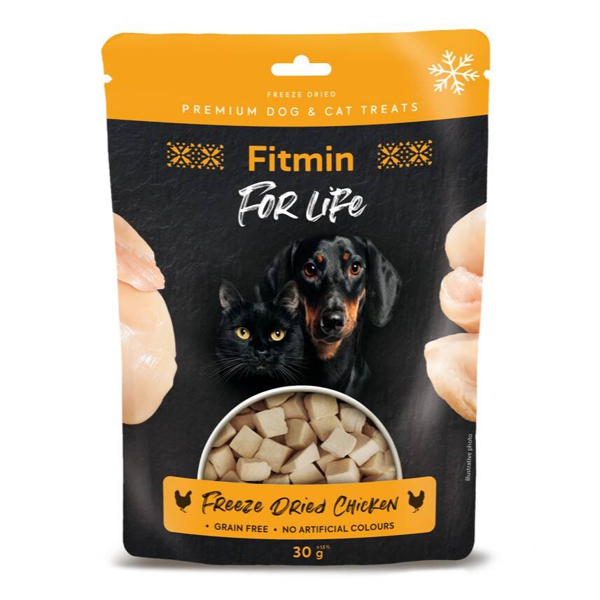 Fitmin Dog & Cat Freeze Dried Chicken Naturalny Przysmak Z Kurczakiem Dla Psa I Kota