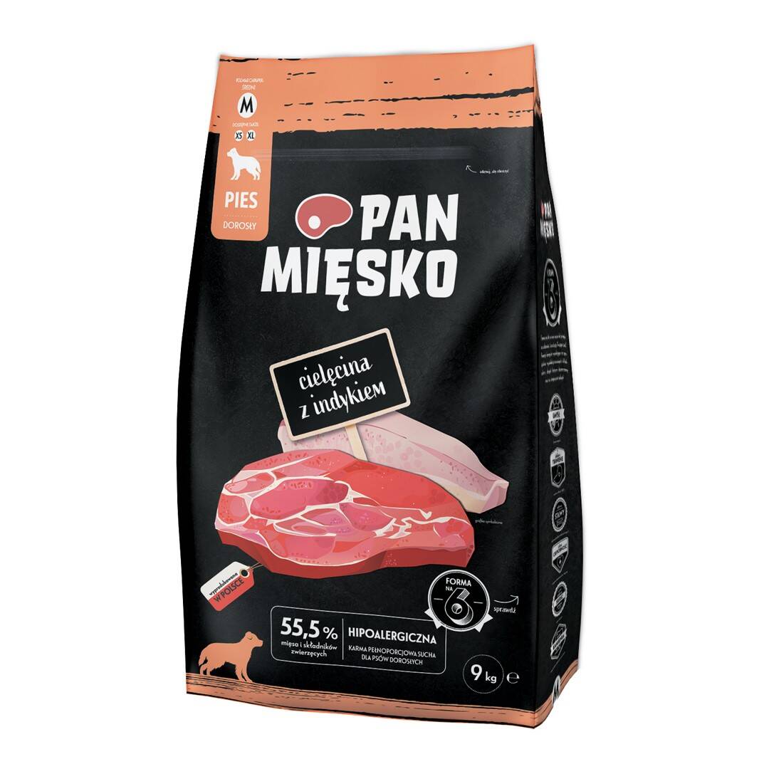 Pan Mięsko Sucha Karma Dla Psa