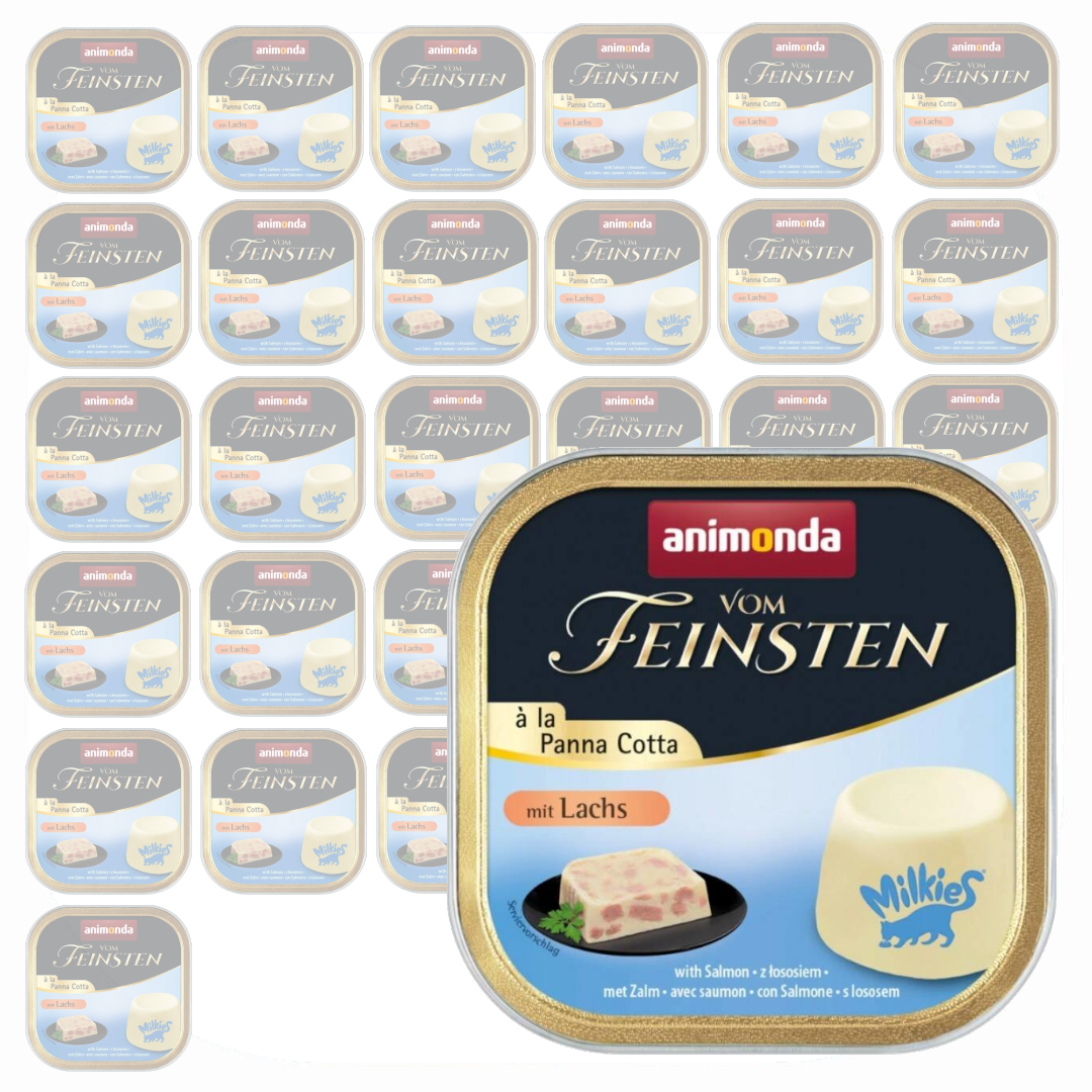 Animonda Vom Feinsten a la Panna Cotta 100g Mokra Karma Dla Kota z Łososiem