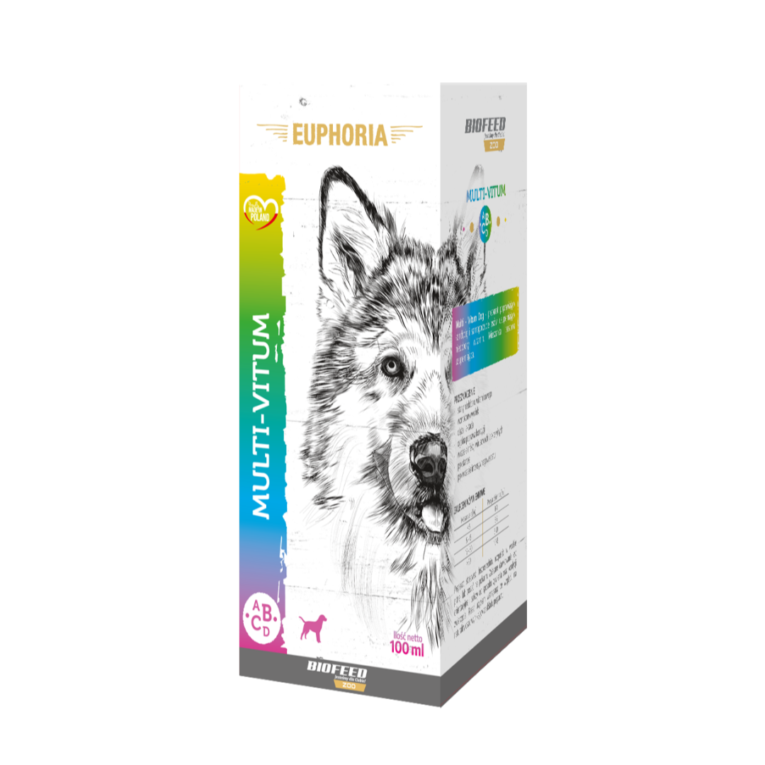 Biofeed Multi-Vitum Dog Multiwitamina W Płynie Dla Psa 