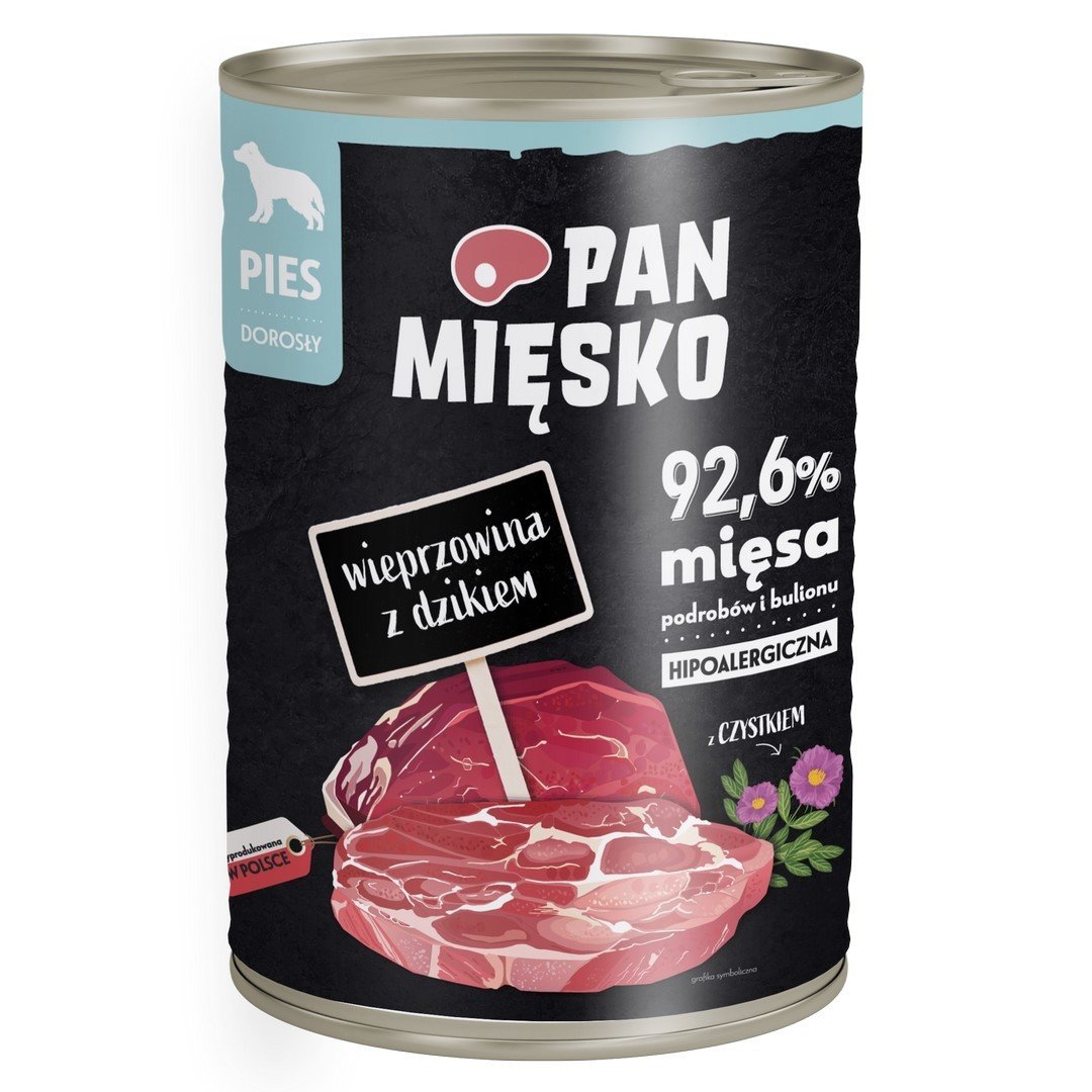 Pan mięsko Zestaw puszek dla psa