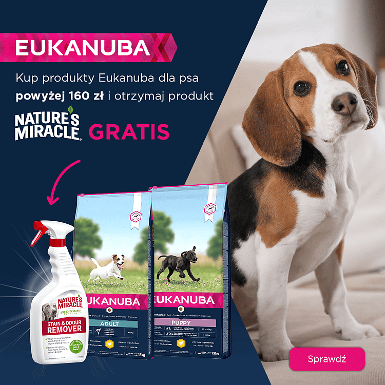 Eukanuba i Natures Miracle Dog