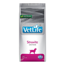 Vet Life STRUVITE DOG 2kg  sucha karma dla psa do rozpuszczania kamieni struwitowych