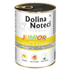 Dolina Noteci Premium Junior Mix 5 Smaków Mokra Karma Dla Szczeniąt 30x400g Indyk Kurczak Jagnięcina Królik Wołowina