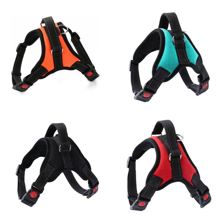 Mocne Szelki Dla Psa Rozmiar XL 68-90cm Kolor Jasnozielony