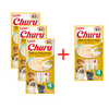Inaba Cat Churu Tuna With Cheese 4x56g Kremowy Przysmak Dla Kota Pasta Z Tuńczykiem I Serem 3+1 Gratis