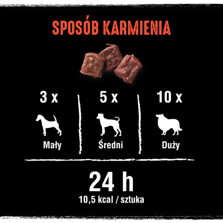 6x55g Crave Przysmak Dla Psa Z Wołowiną Bezzbożowe Kosteczki