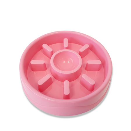 Miska Spowalniająca Jedzenie Dla Psa Kota Różowa