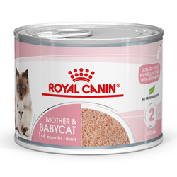 Royal Canin Mother&Babycat Instinctive Mousse 195g Karma Mokra Mus Dla Kotek W Okresie Ciąży Laktacji i Kociąt