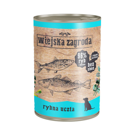 Wiejska zagroda MIX SMAKÓW 12x 400g mokra karma dla dorosłych psów