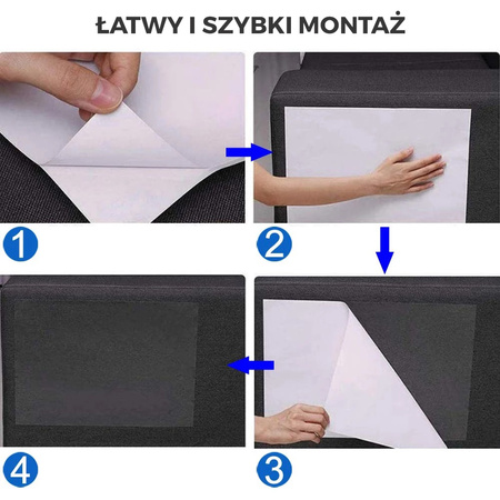 Folia ochronna przeciw drapaniu dla kota Cat scratch protect 2 szt. XL 30x45cm