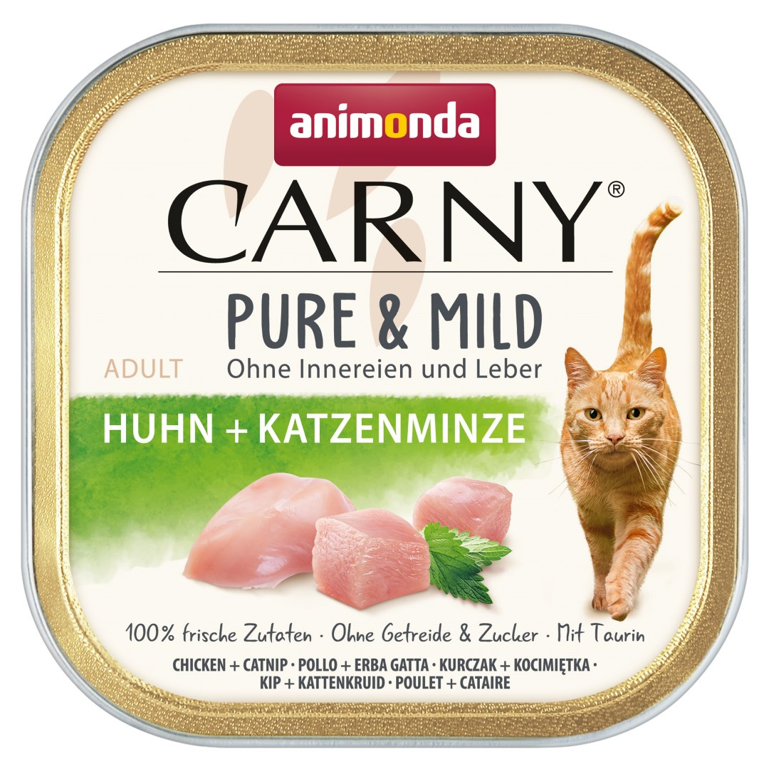 Animonda Carny Pure & Mild Mokra Karma Dla Kota Z Kurczakiem I Kocimiętką