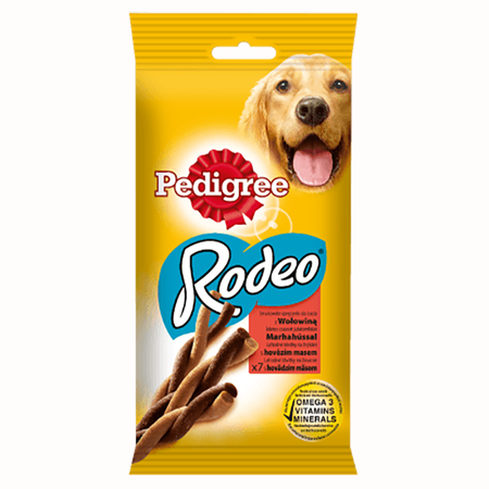PEDIGREE MIXCASE (Rodeo, Markies, Biscrok) - Przysmaki dla Psa, 27 sztuk