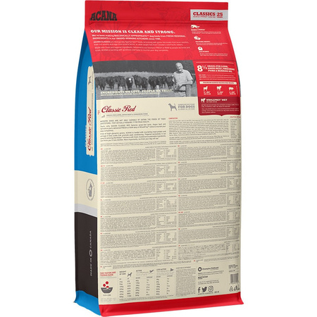 ACANA CLASSICS Classic Red 17kg Karma Sucha Dla Psa