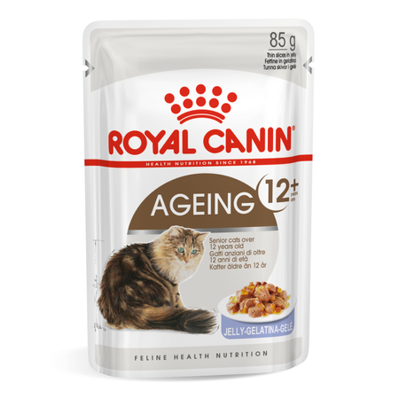 Royal Canin FHN Ageing +12 w Sosie i Galaretce 12x85g Mokra Karma Dla Kotów Starszych