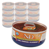 Farmina N&D Cat Lamb & Pumpkin & Blueberry 12x70g Mokra Karma Dla Kota Jagnięcina z Dynią i Borówką