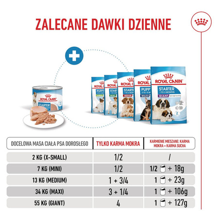 Royal Canin Starter Mousse Mother & Babydog 6x195g Karma Mokra Mus Dla Suk W Czasie Ciąży Laktacji I Szczeniąt