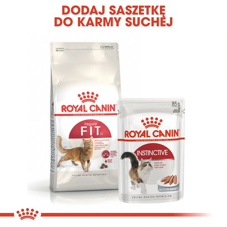 Royal Canin Regular Fit 32 Adult 10kg Karma Sucha Dla Kotów Dorosłych Wspierająca Idealną Kondycję