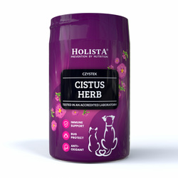 Holista Cistus Herb 100g Czystek Dla Psa i Kota Wsparcie Odporności i Ochrony Organizmu