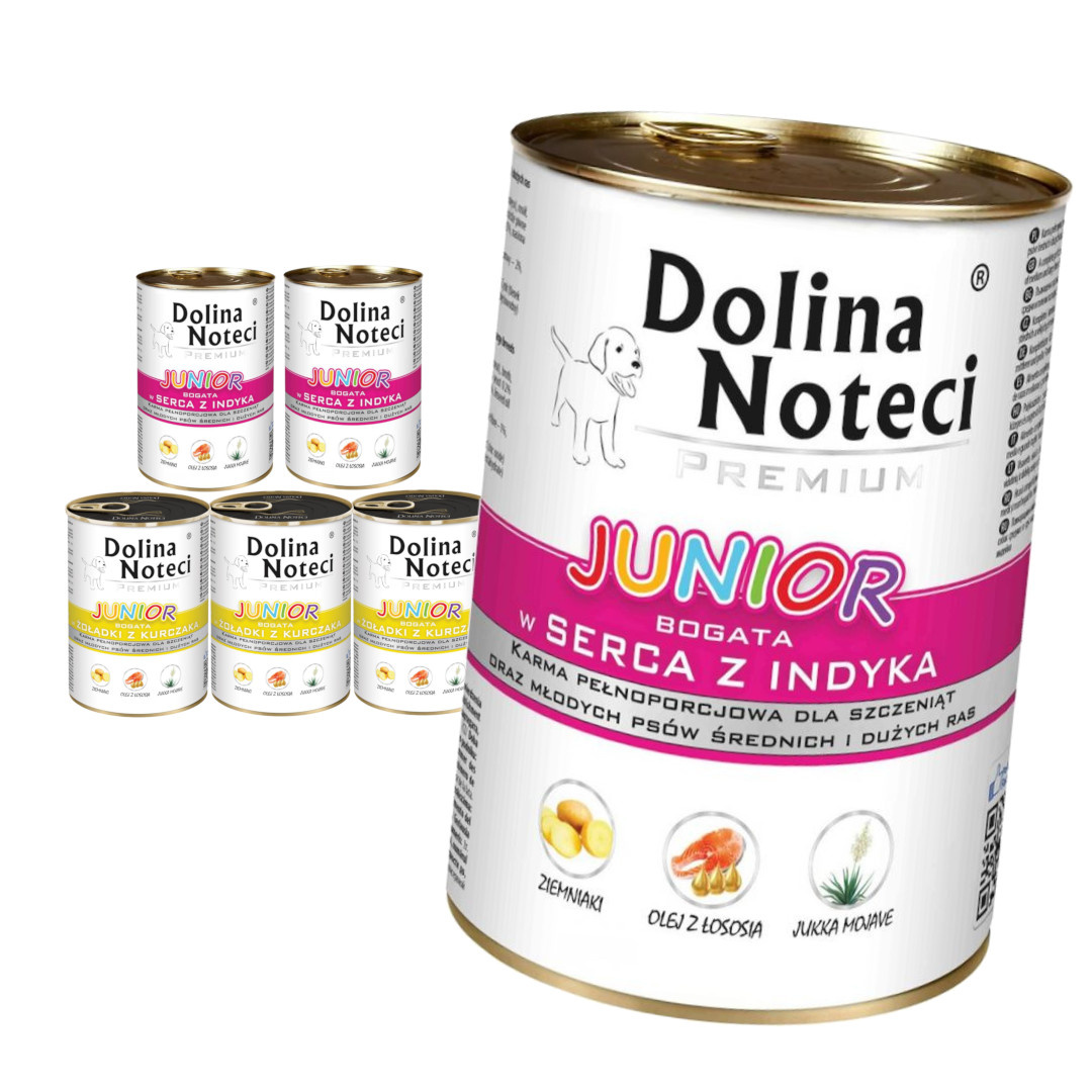 Dolina Noteci Premium Junior Mokra Karma Dla Szczeniąt