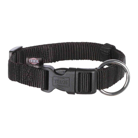 TRIXIE OBROŻA REGULOWANA S/M 30-45cm/15mm Czarny