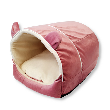 Legowisko Dla Kota Psa Poliester Plush z Uszami