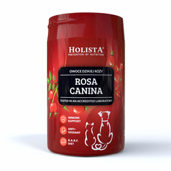Holista Rosa Canina Owoc Róży 150g Naturalne Wsparcie Odporności i Stawów w Diecie BARF Dla Psa i Kota