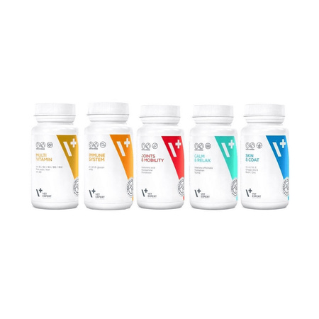 VETEXPERT Display Suplementy Mix - Zestaw dla Psa i Kota