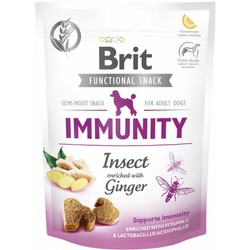 Brit Care Immunity Insect 150g Karma Uzupełniająca Przysmak Premium dla Psa na Odporność