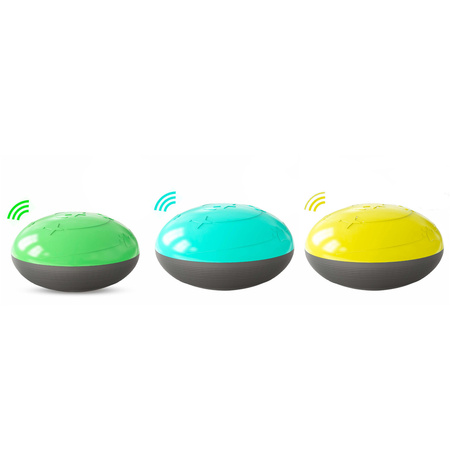 Zabawka Interaktywna Dla Psa Kota z Dozownikiem Karmy Frisbee Bączek Zielona