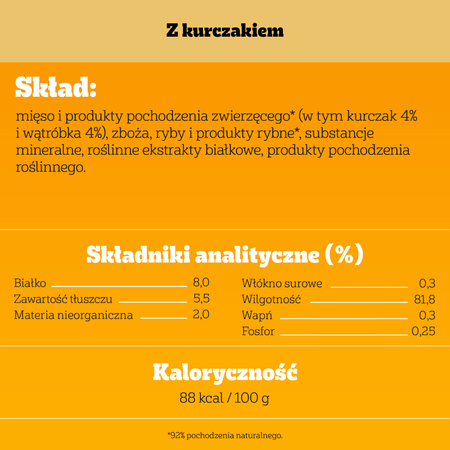 PEDIGREE Junior Puszka 12x 400g - Mokra Karma dla Psów z Kurczakiem w Galaretce