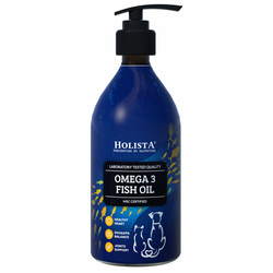Holista Olej Omega 3 Dla Psa i Kota 500ml Odporność Mocne Stawy Zdrowa Skóra i Sierść