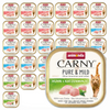 Animonda Carny Pure & Mild 32x100g Mokra Karma Dla Kota Z Kurczakiem Krewetkami Dorszem I Kocimiętką