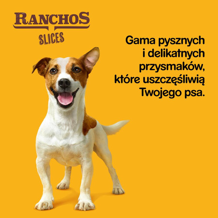 Pedigree Ranchos Slices 8x60g Przysmaki Dla Psa Z Wołowiną