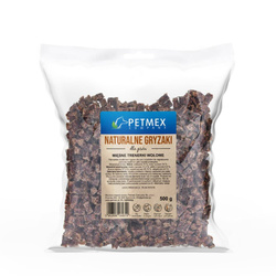 Petmex Trenerki Mięsne Wołowe 500g Naturalny Przysmak Dla Psa
