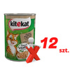 Karma mokra w puszce dla dorosłych kotów Kitekat z kaczką 12x 400g