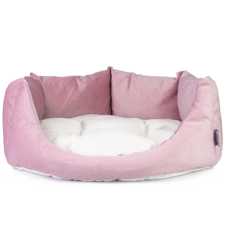 Legowisko Dla Psa Kota PET DREAMS 75x75x25cm Różowe