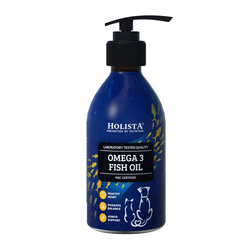 Holista Olej Omega 3 Dla Psa i Kota 250ml Odporność Mocne Stawy Zdrowa Skóra i Sierść